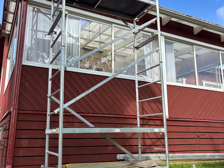 Byggställning 7m climtec