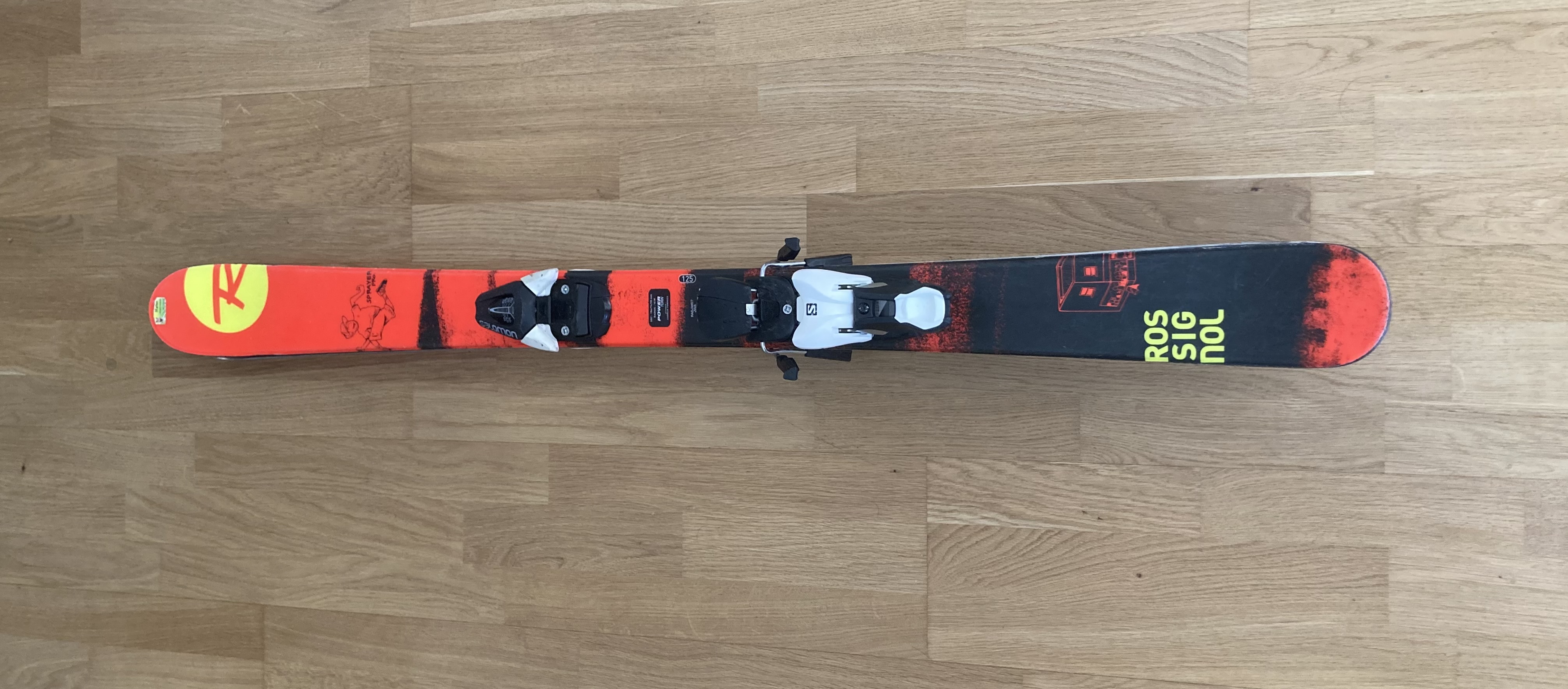 Alpinskidor junior 125 cm