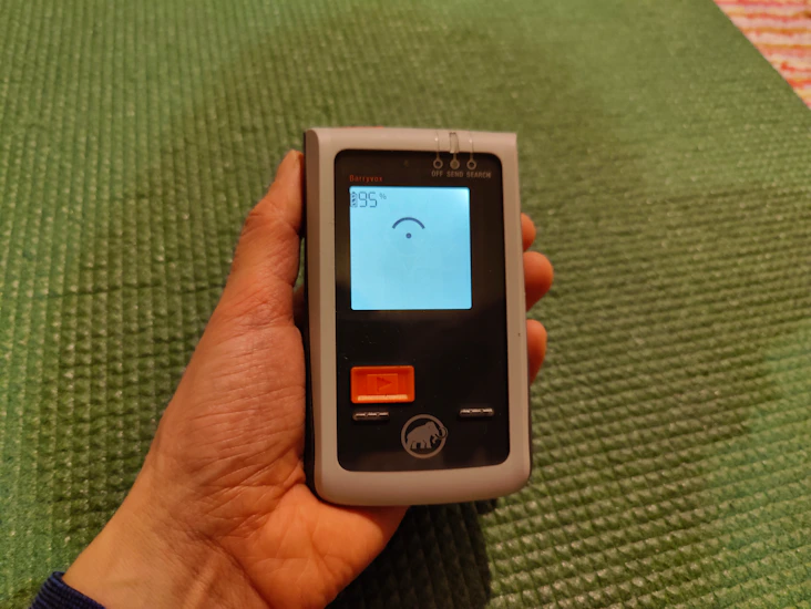 Mammut barryvox lumivyörypiippari