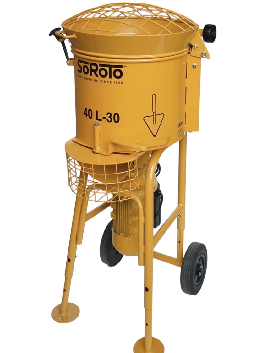 Tvangsblander 40l udlejes 
