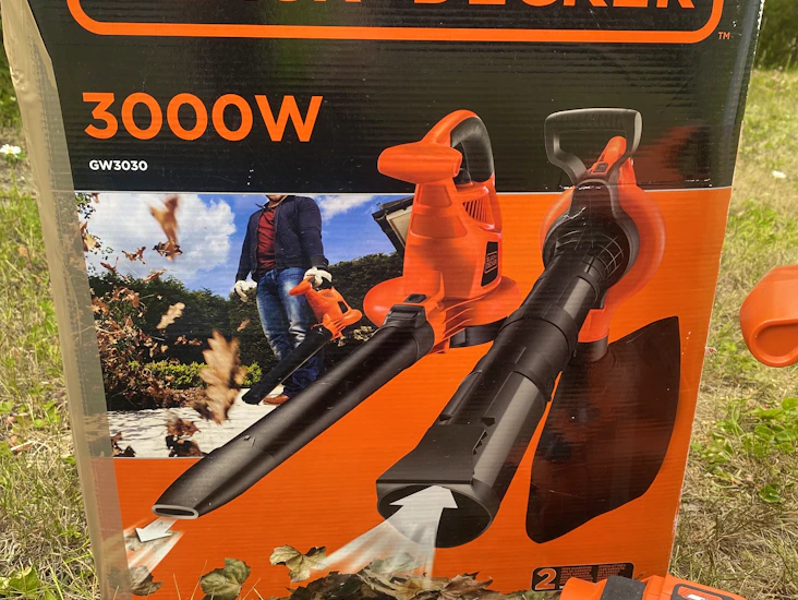 Black decker lövblås + lövsug