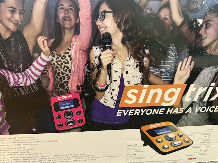 🎤 karaoke – singtrix med mikrofon