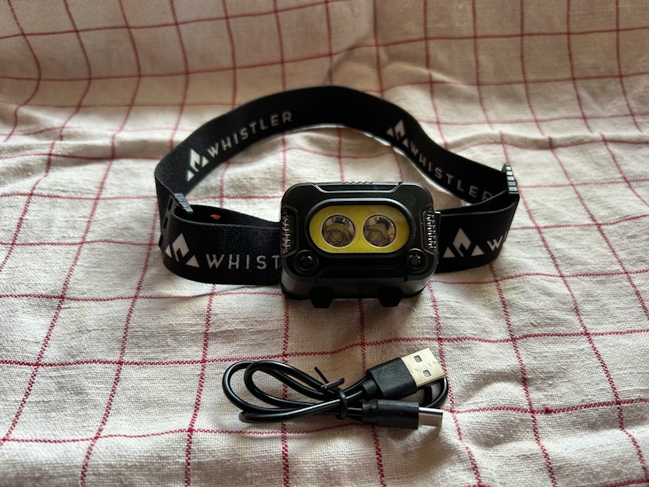 Hyr pannlampa laddbar 120-500 lumen 3-5h 70-300 m