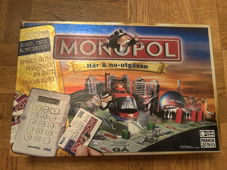 Monopol med bankkort
