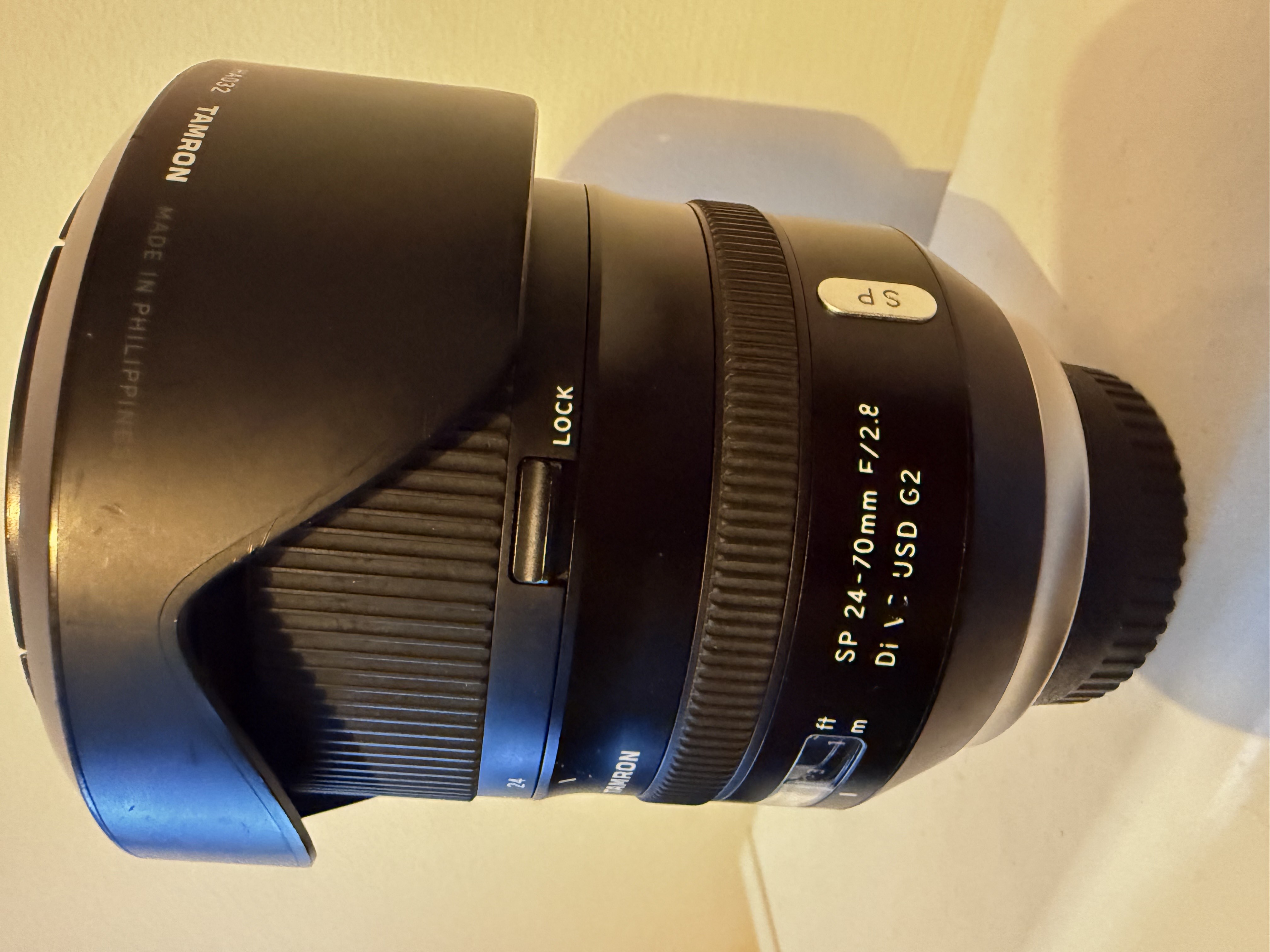 Tamron sp 24-70mm f/2.8 di vc usd g2 lens for nikon f