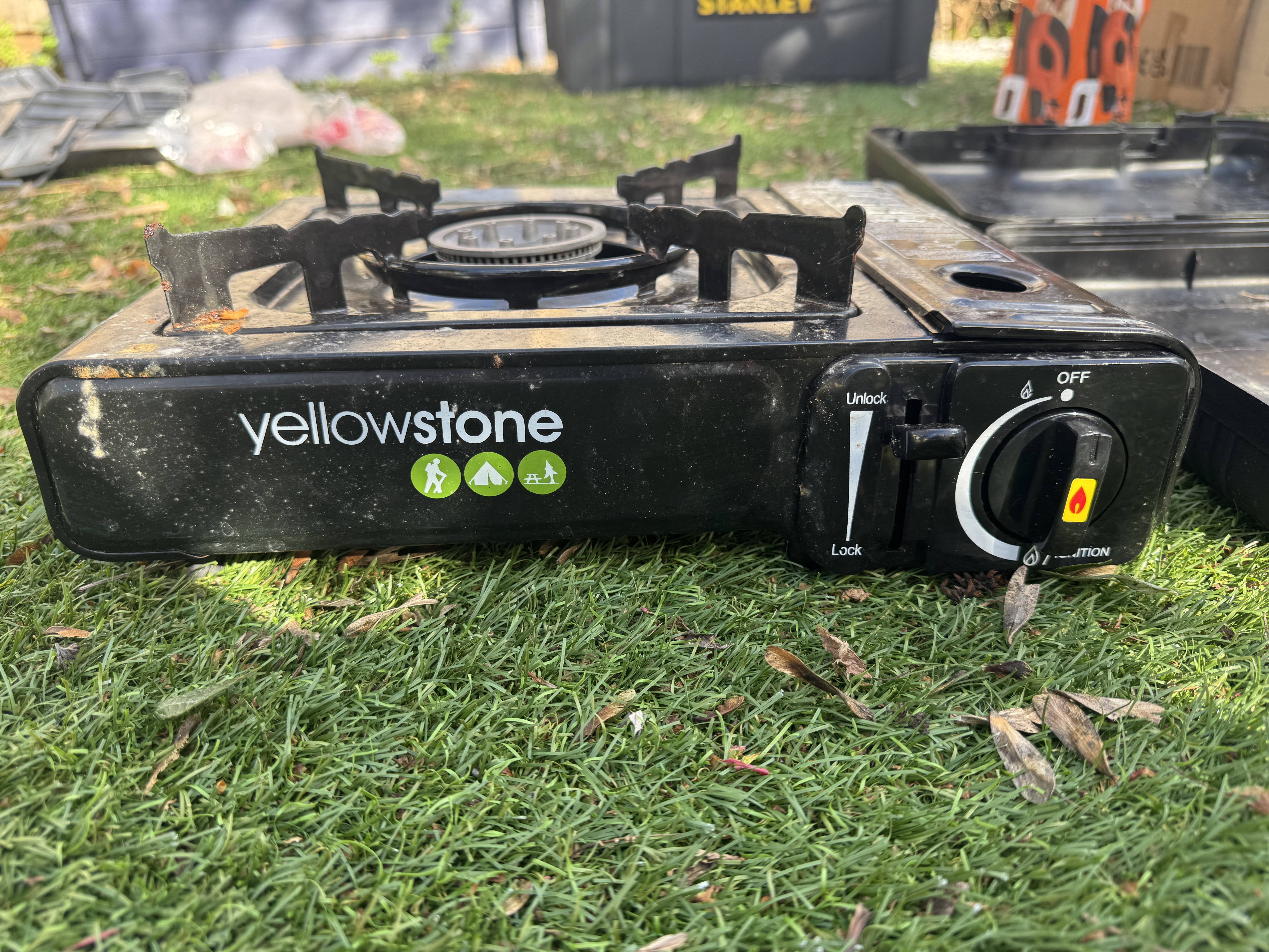Yellowstone camping stove
