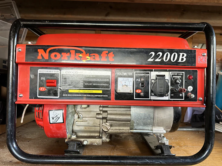 Strømaggregat til leie
