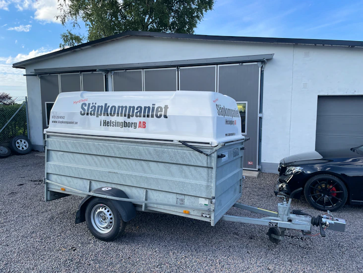 Kåpsläp 4m3 1000kg