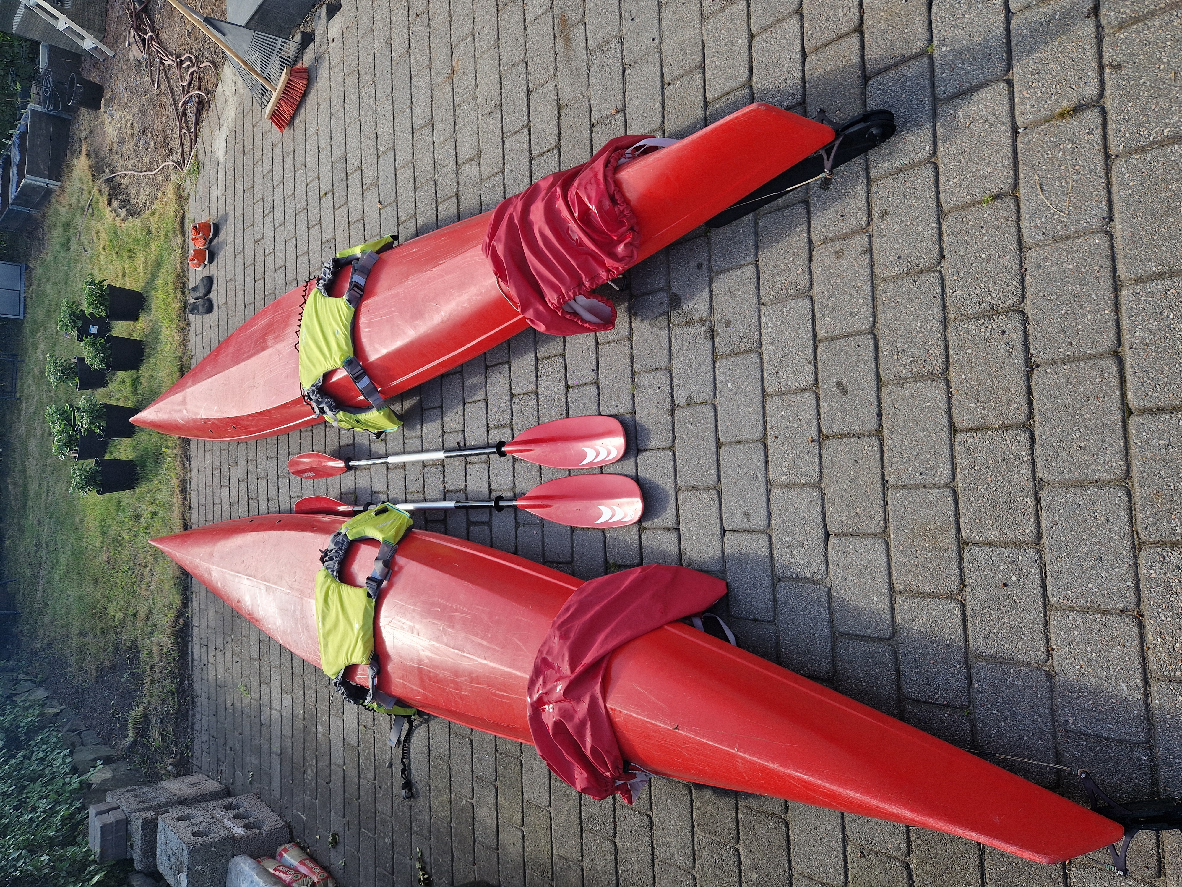 2 x tahe viktor komplette sett til utleie