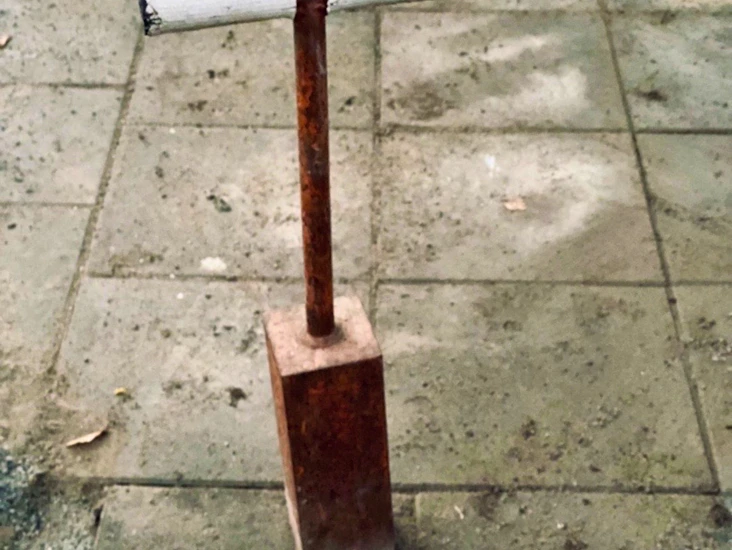 Manuell markpackare, stamp