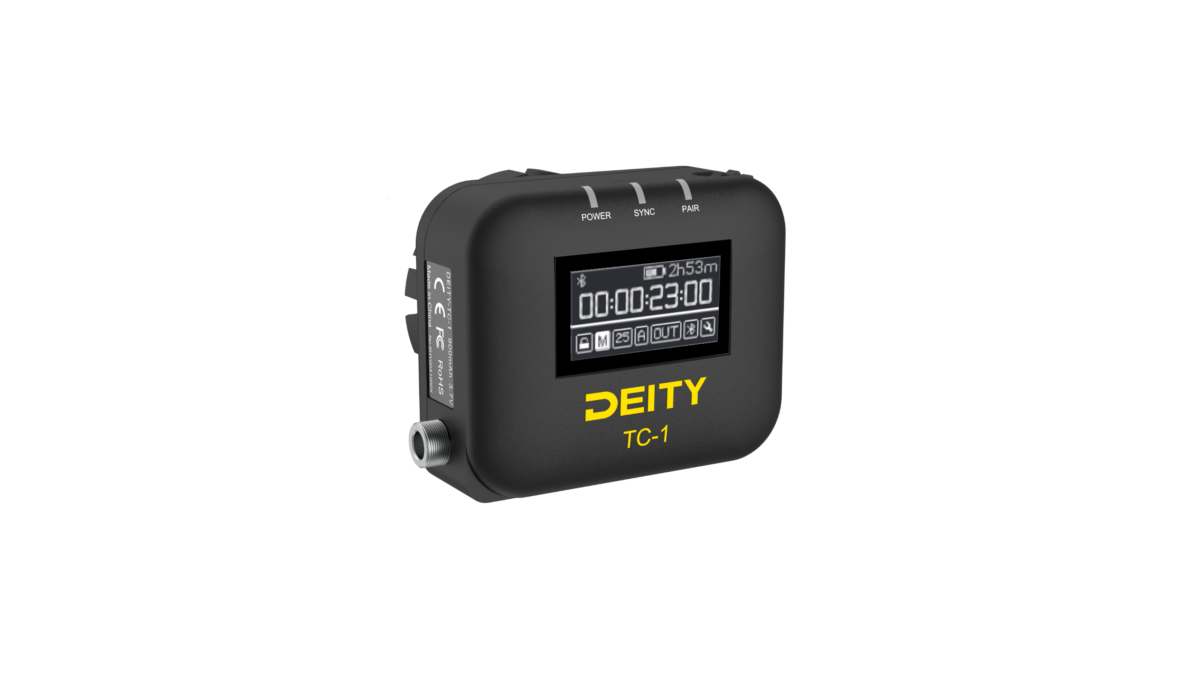 Deity mic timecode box tc-1 timecode generator 