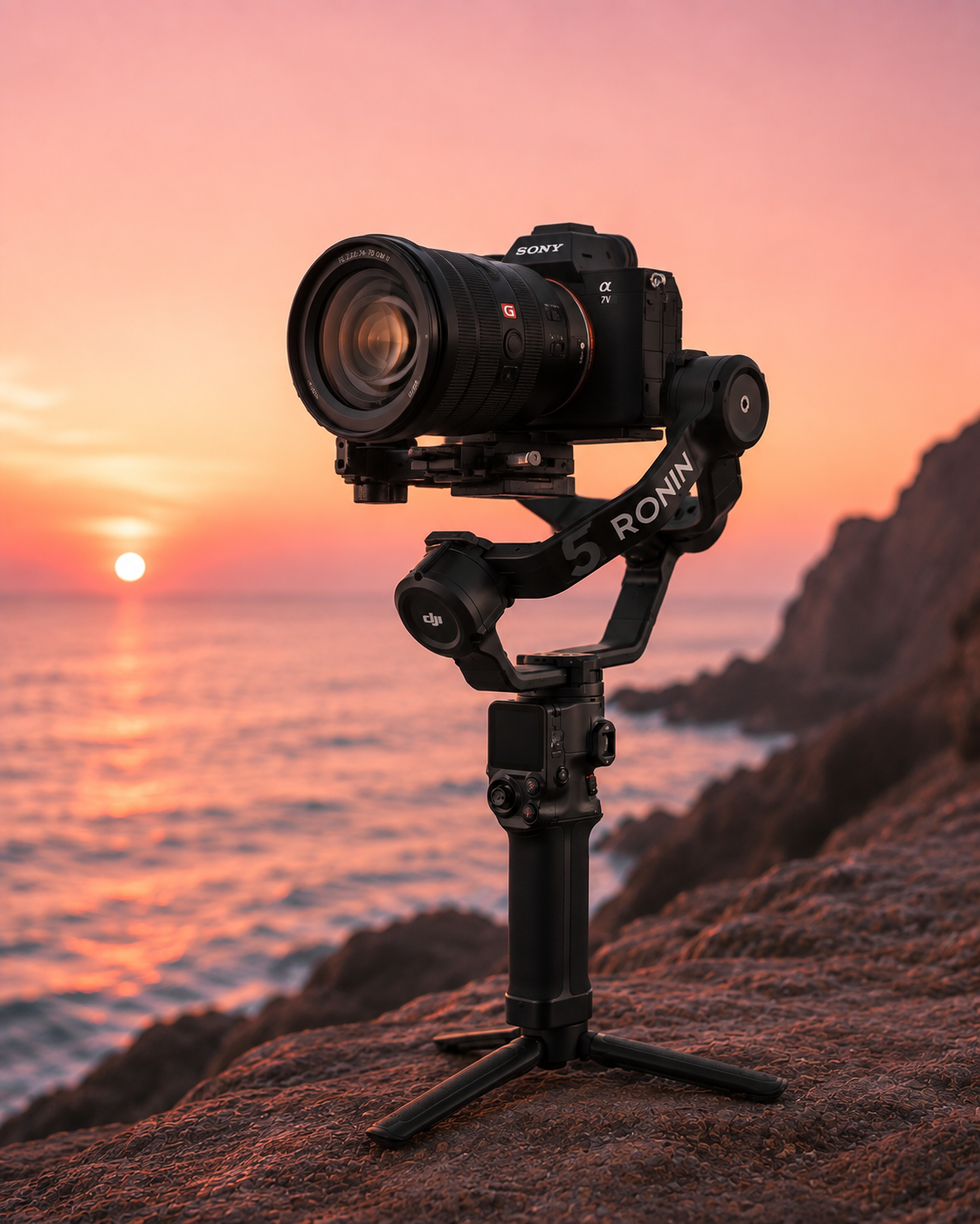 Sony a7 v a75  a7 5 + 24-70 mm 2.8 gm version ii + dji ronin rs5 combo