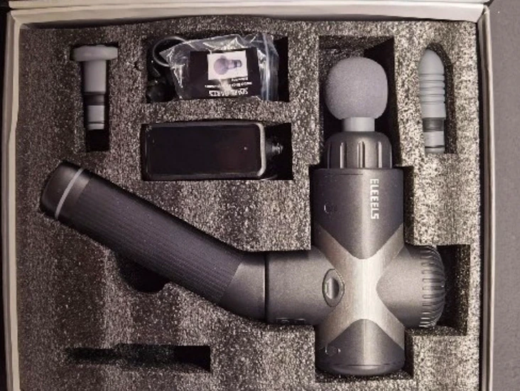 Massagepistol eleels