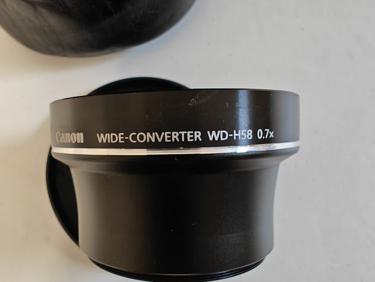Canon wide converter