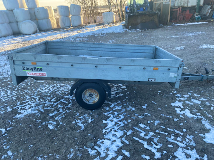 Släpvagn 750 kg obromsad