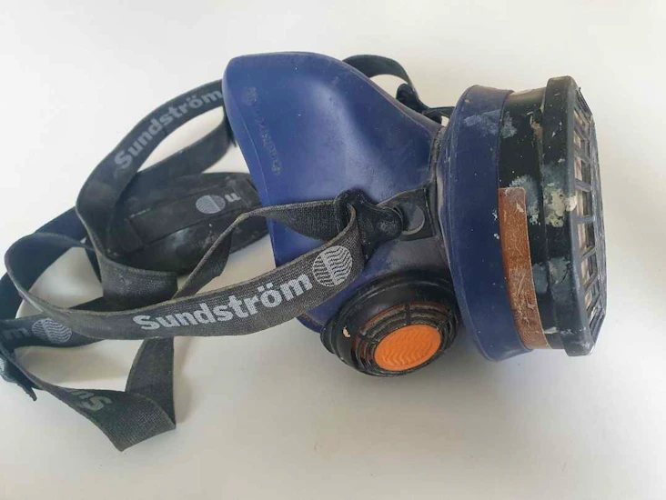 Gasmask andningsskydd