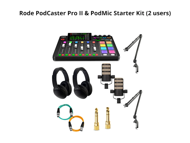 Rodecaster pro ii (2 user podcast)