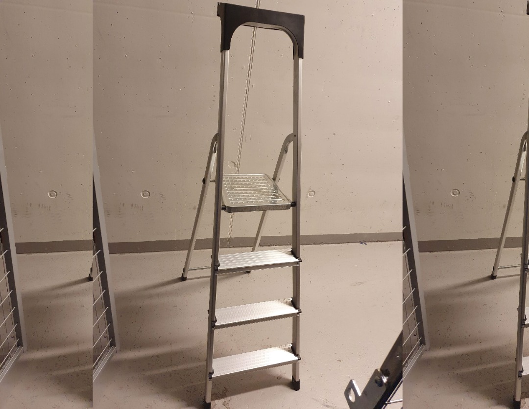 Stige med 4 trapper (max150kg)