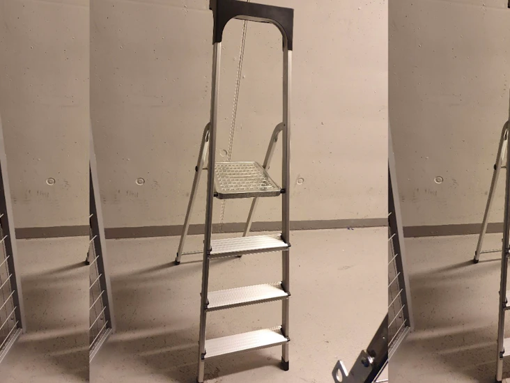 Stige med 4 trapper (max150kg)