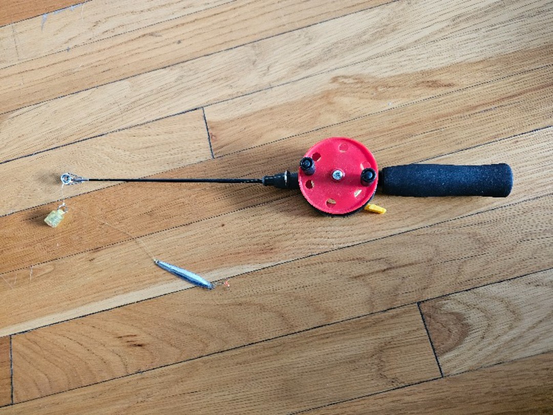 Pilkestang til isfiske