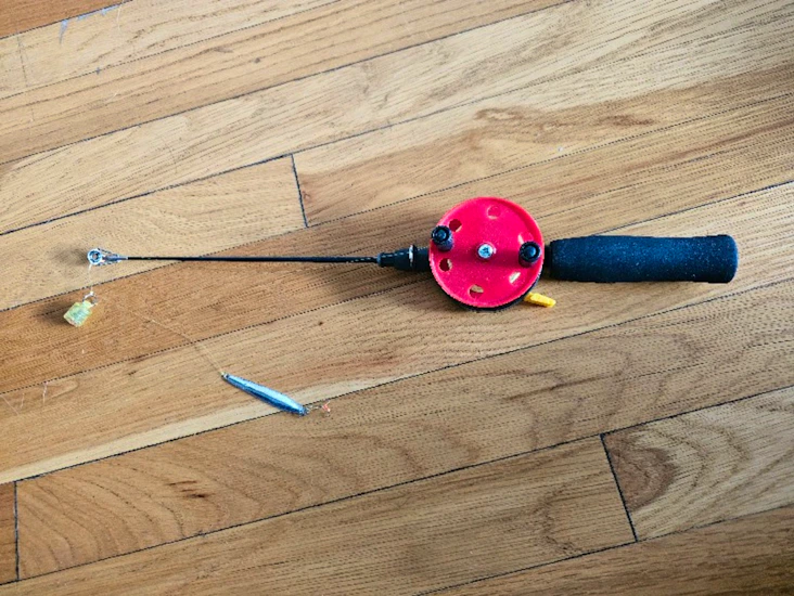 Pilkestang til isfiske