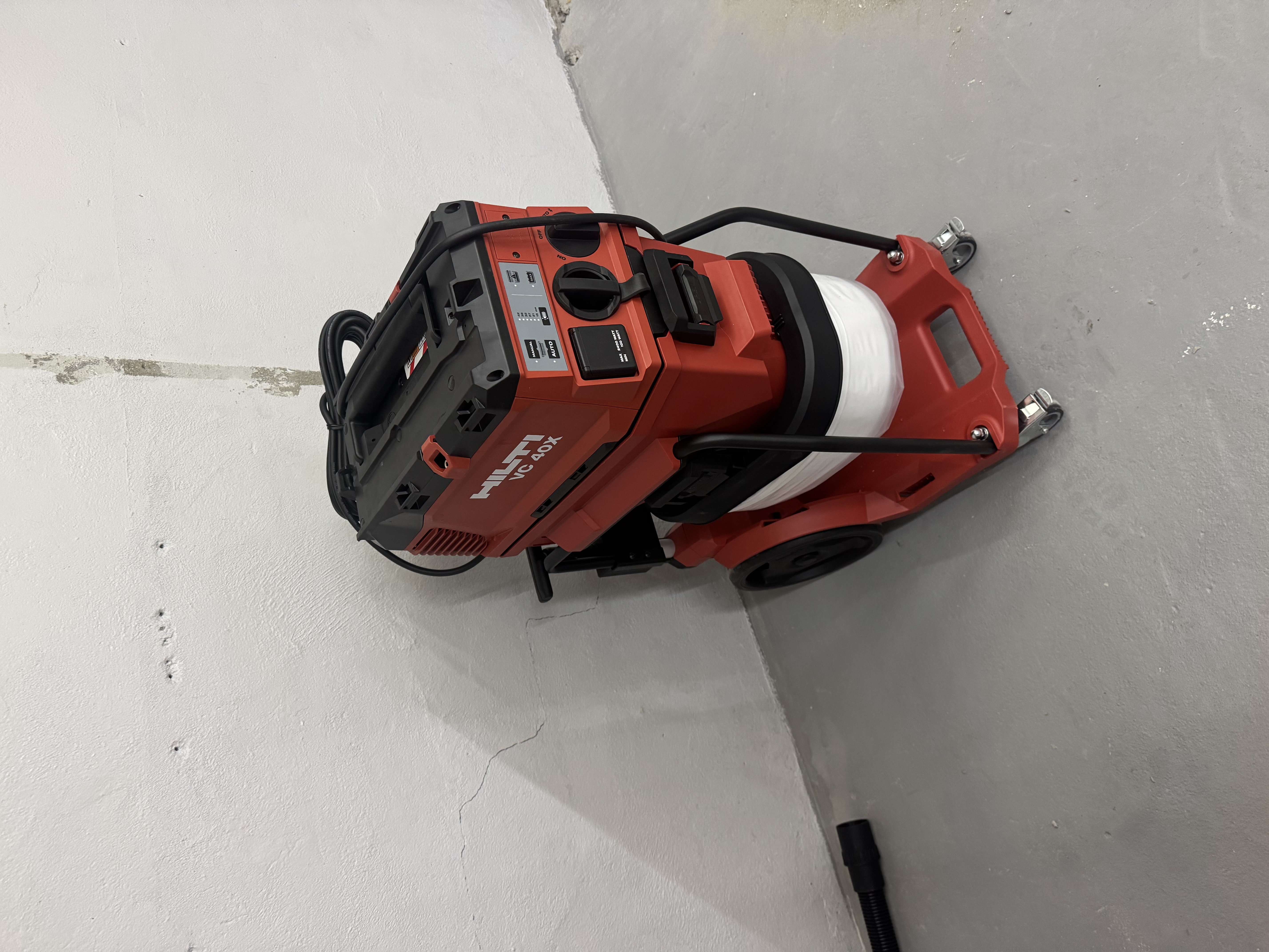 Hilti vc 40mx – industristøvsuger for betong og byggstøv