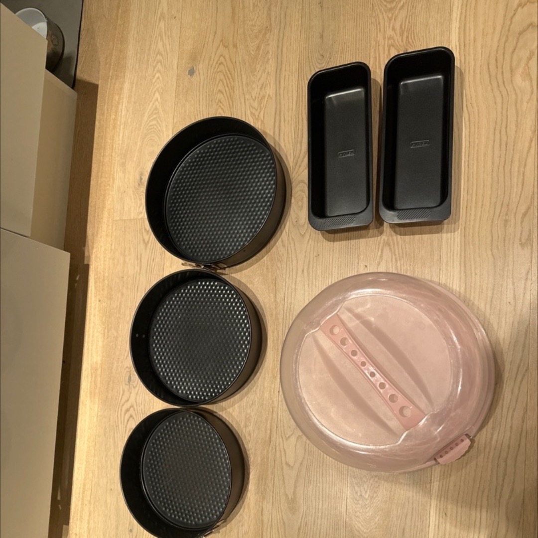 Kakeformer, kaketine, brødformer