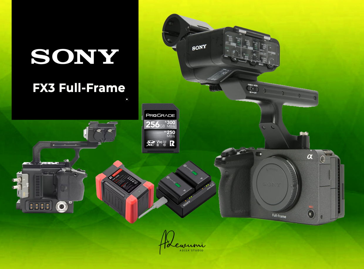 Fx3 full-frame  with  2 batteries