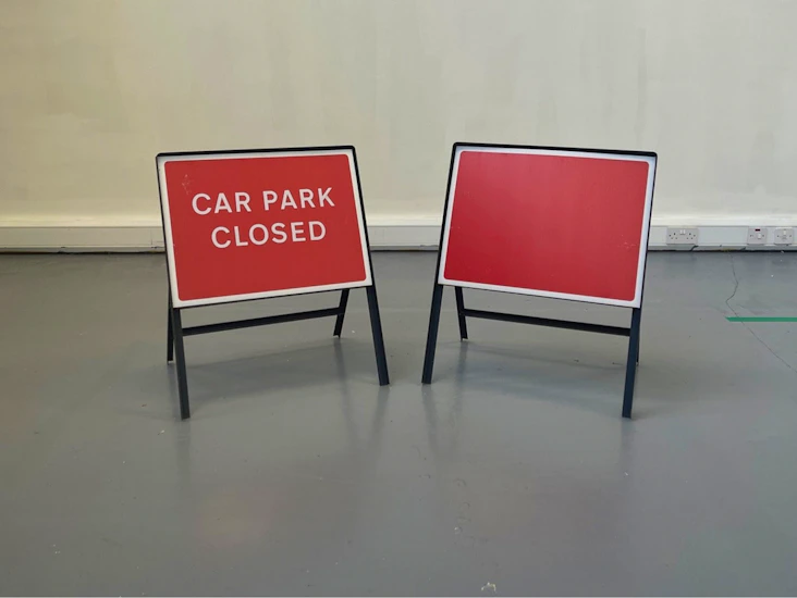 60x45cm road sign (customisable)