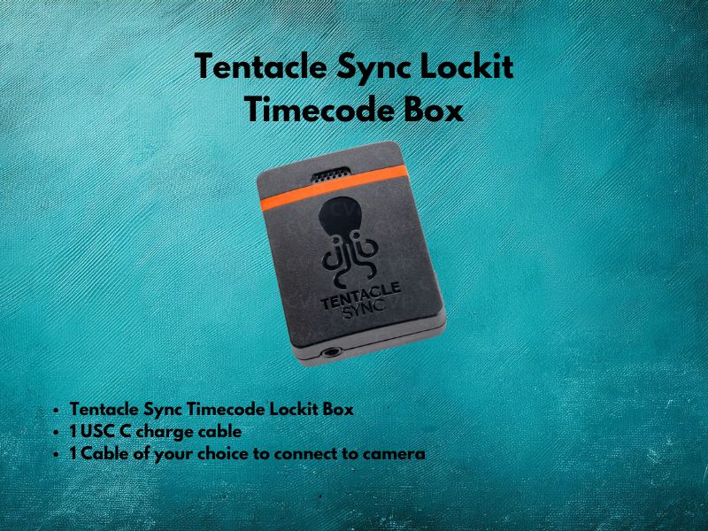 Tentacle sync timecode lockit box