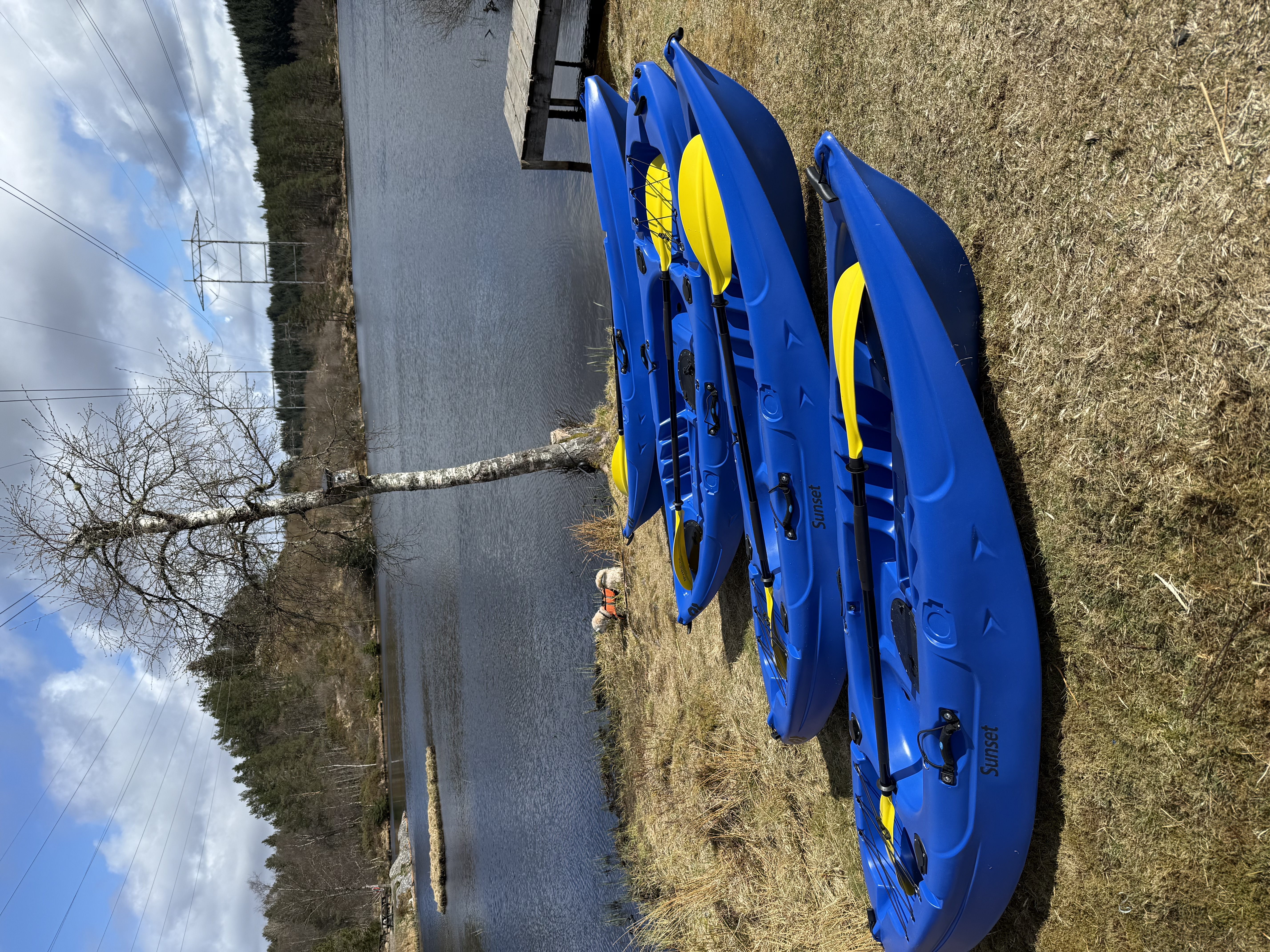 Trygge og stabile sit on top kajakker 