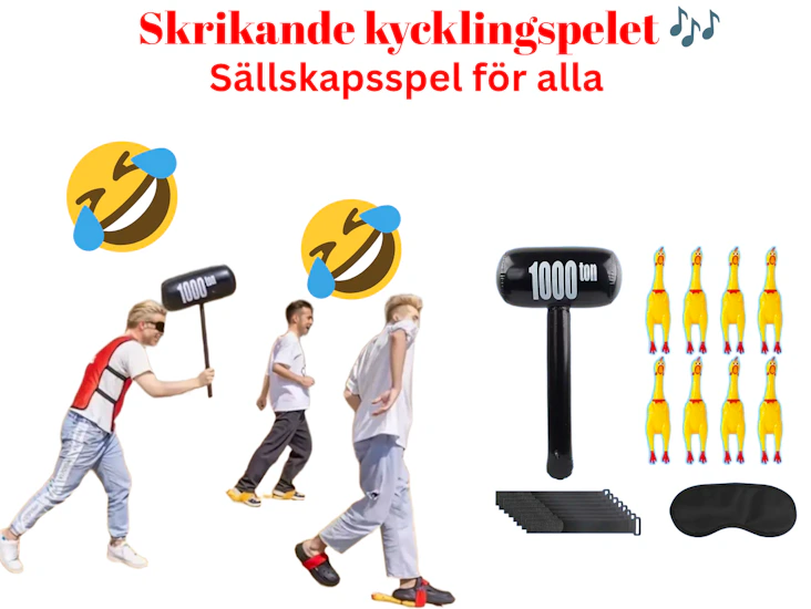 Screaming chicken game – extremt roligt sällskapspel med skratt och rörelse!