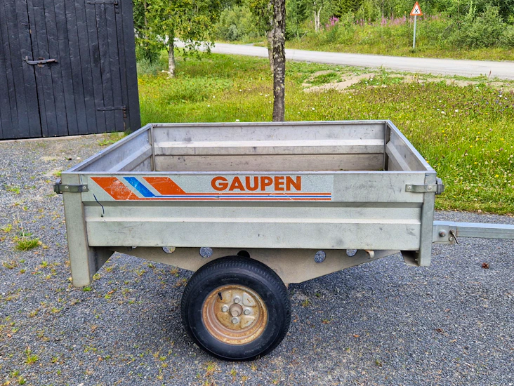 Liten og praktisk tilhenger