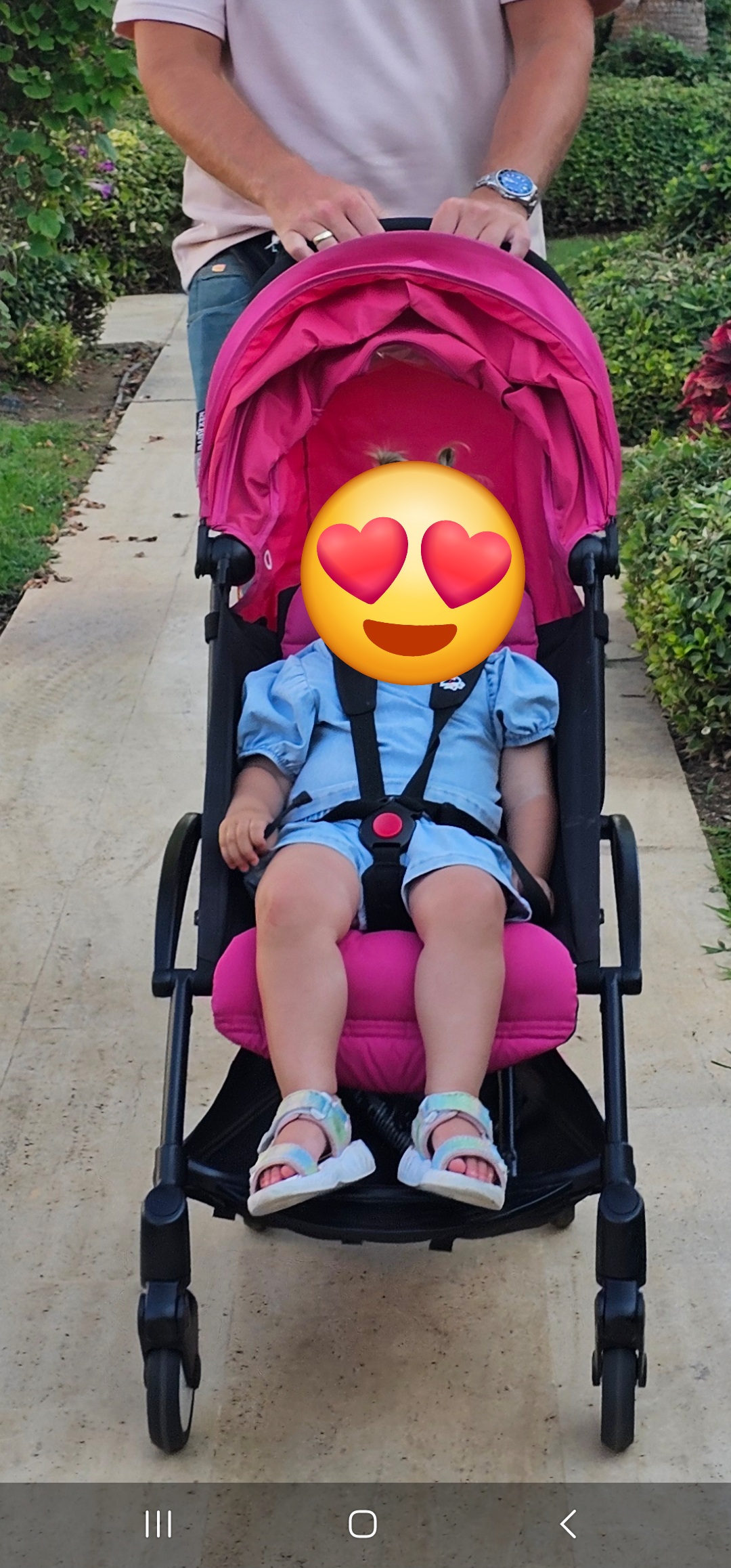 Babyzen yoyo vogn rosa
