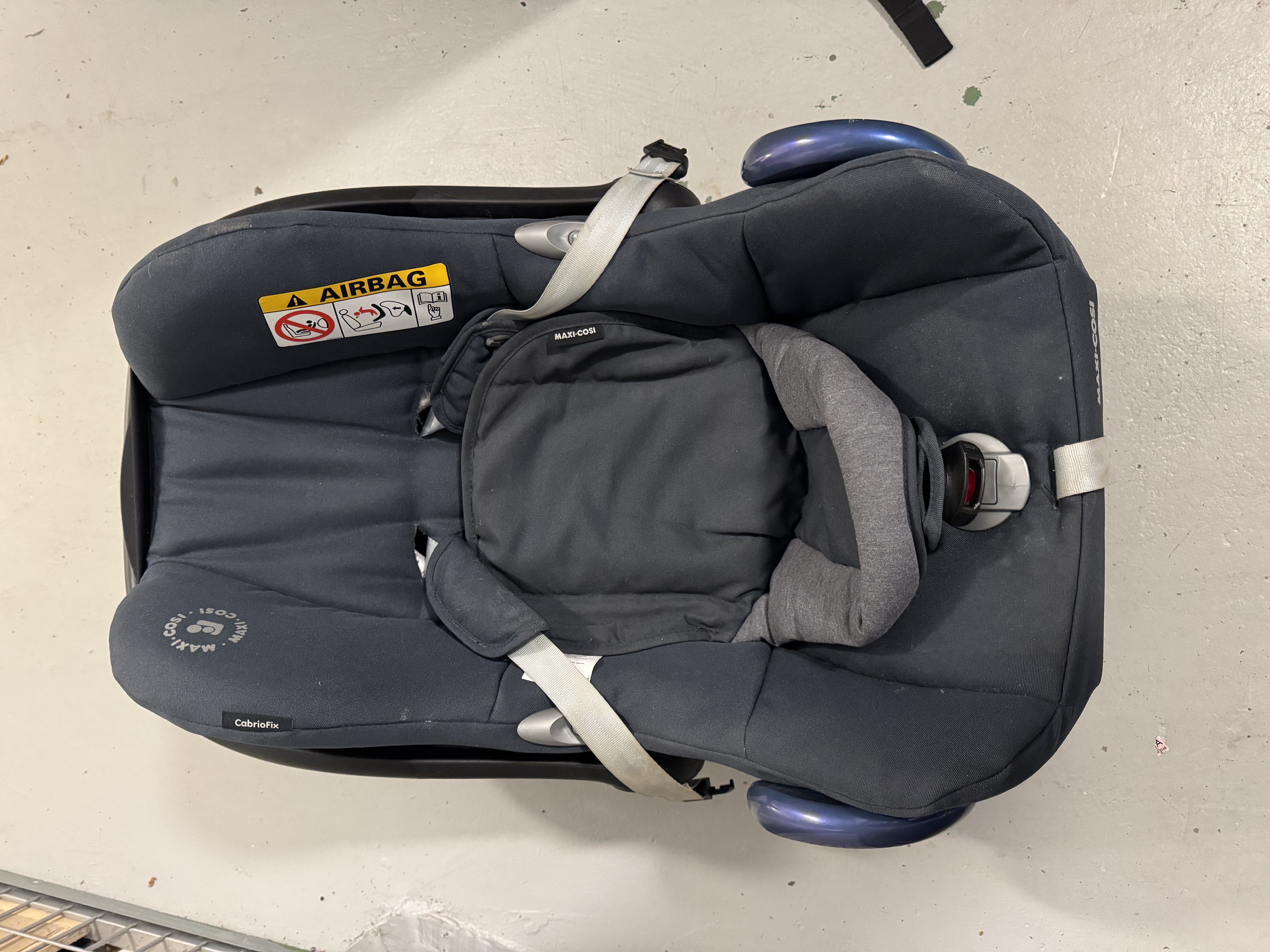 Bilbarnstol maxi cosi cabriofix isofix