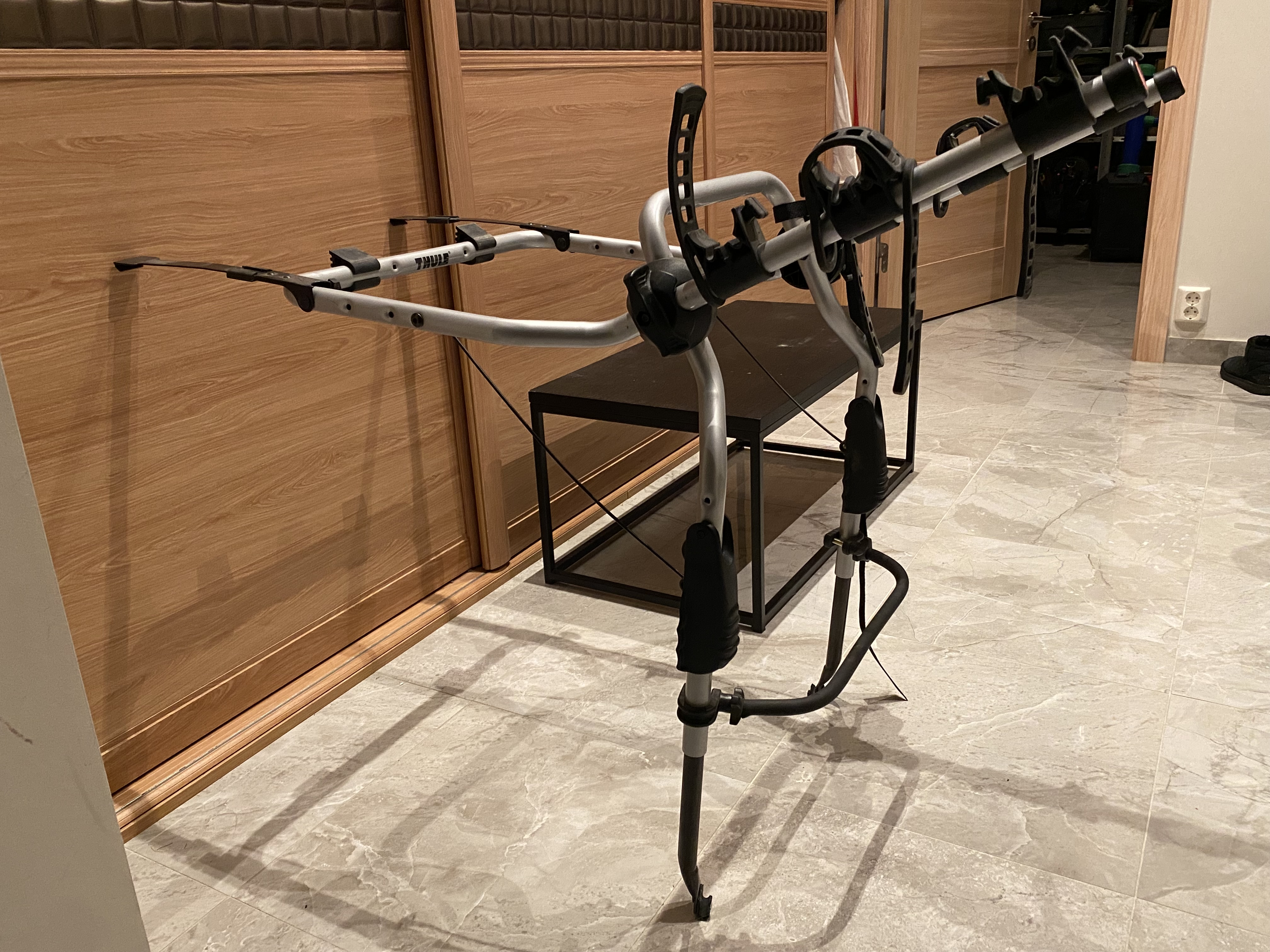 Thule sykkelstativ for bakluke – solid og justerbart. 