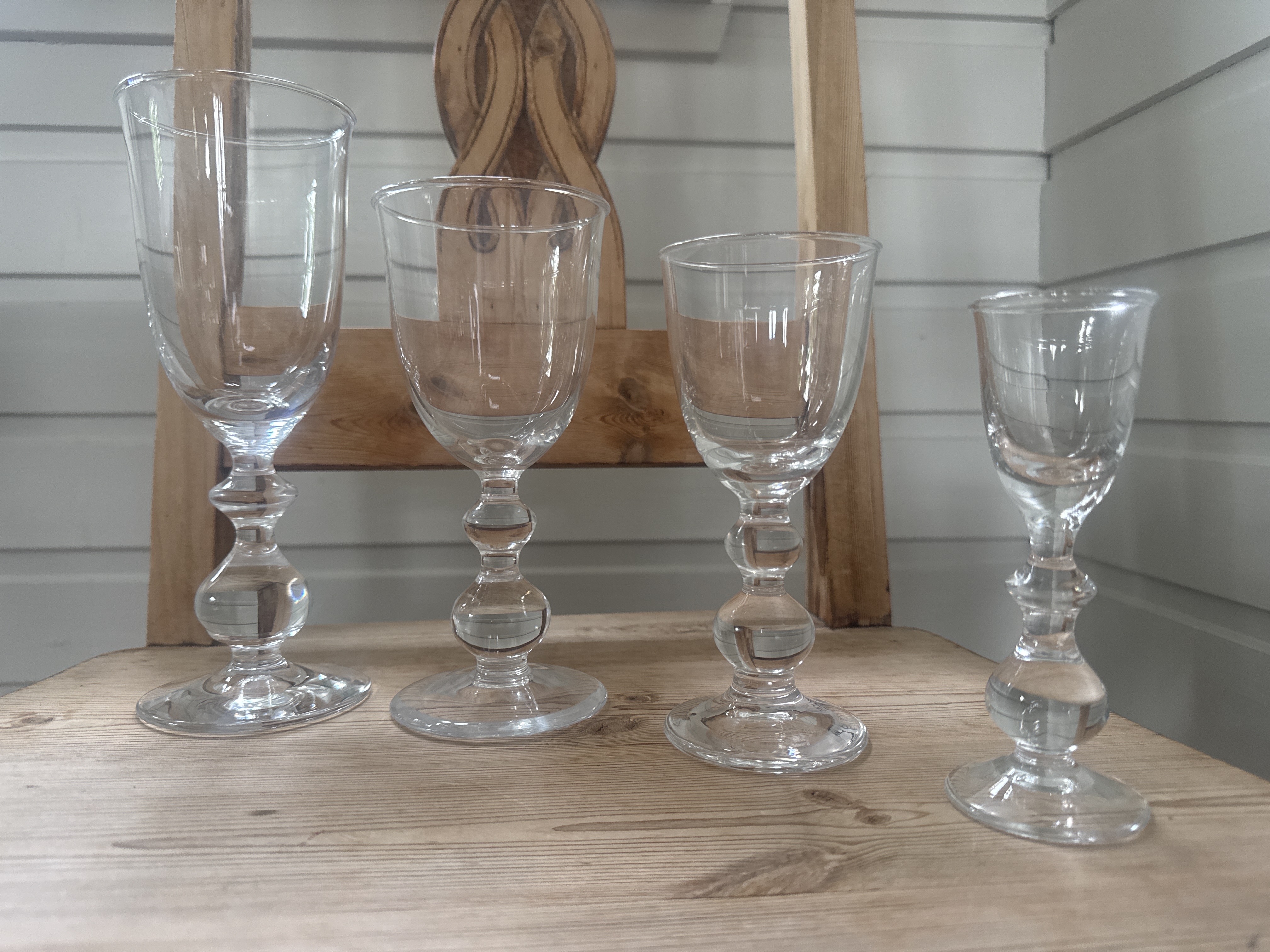 Charlotte krystallglass fra holmegaard