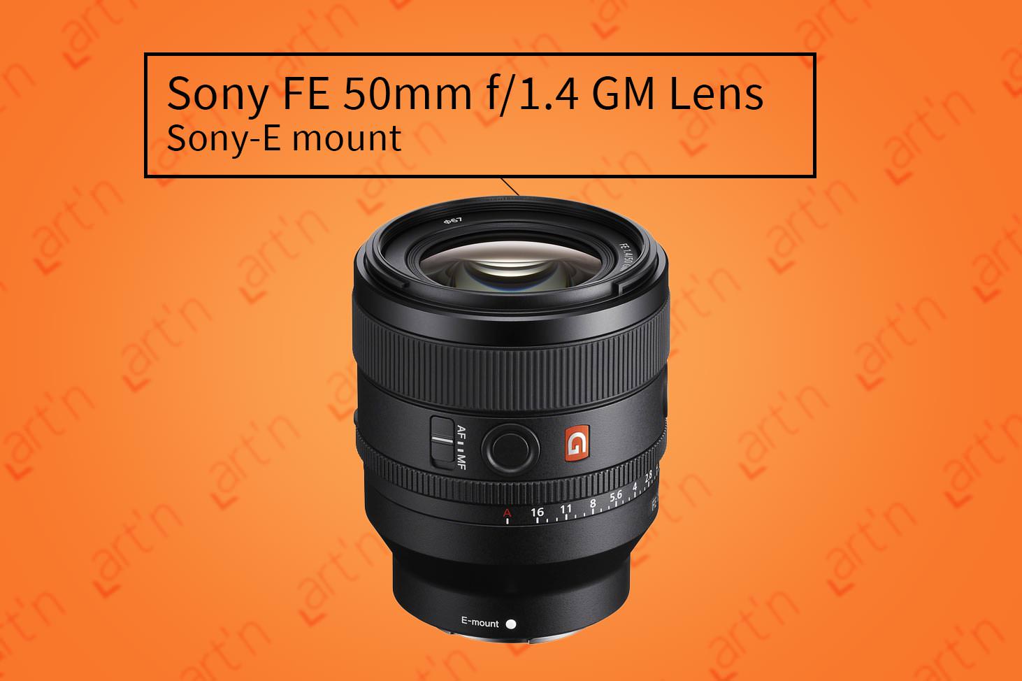 Sony 50mm f1.4 gm prime lens (sony 50 mm gm)