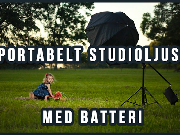 Portabel studiolampa (godox slb60w)