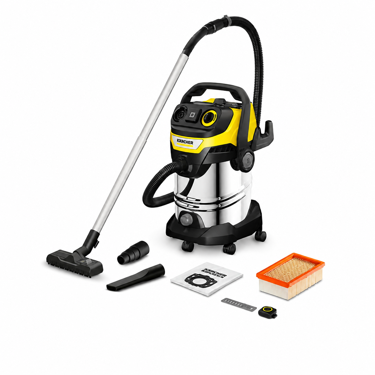 🧹💦✨ märkä-kuivaimuri  kärcher wd 7 control p s 30/6/35/t -vuokraan ✨💦🧹