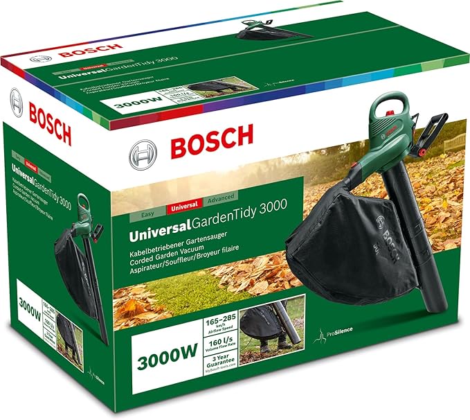 Leaf blower - corded bosch universal gardentidy