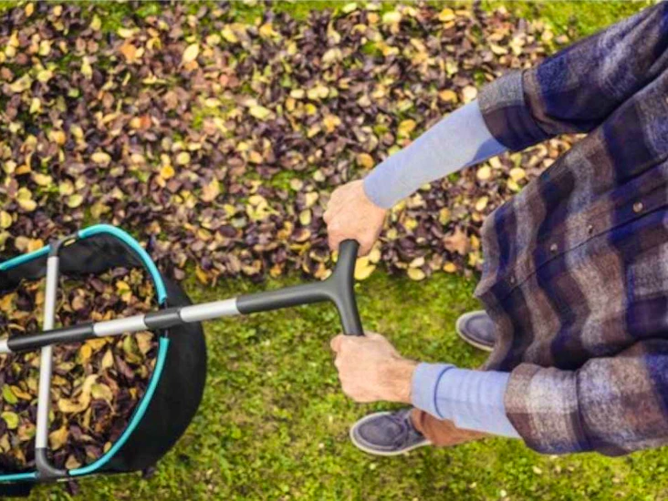 Löv- & gräsuppsamlare