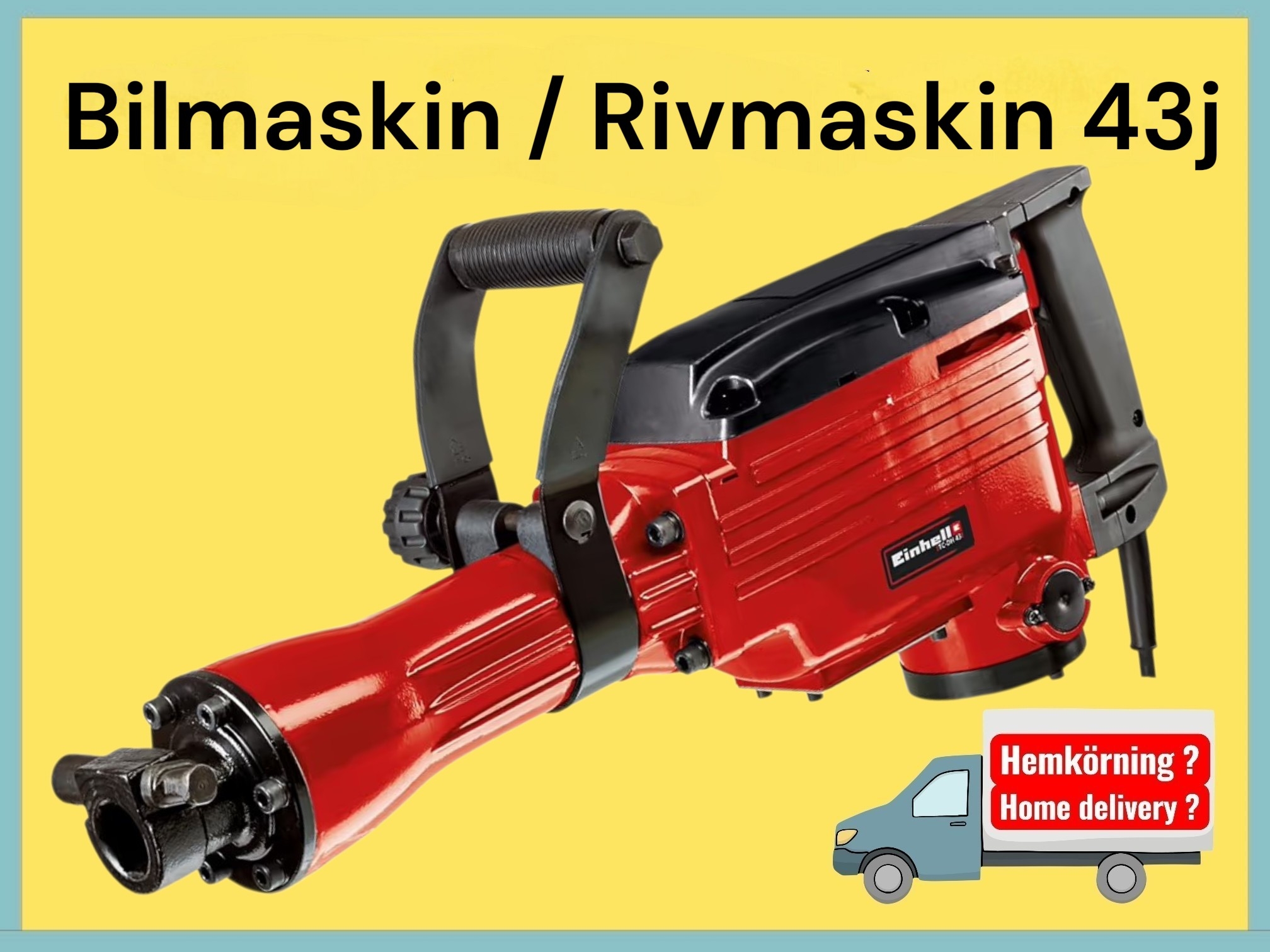 Bilmaskin 43j 1600w 