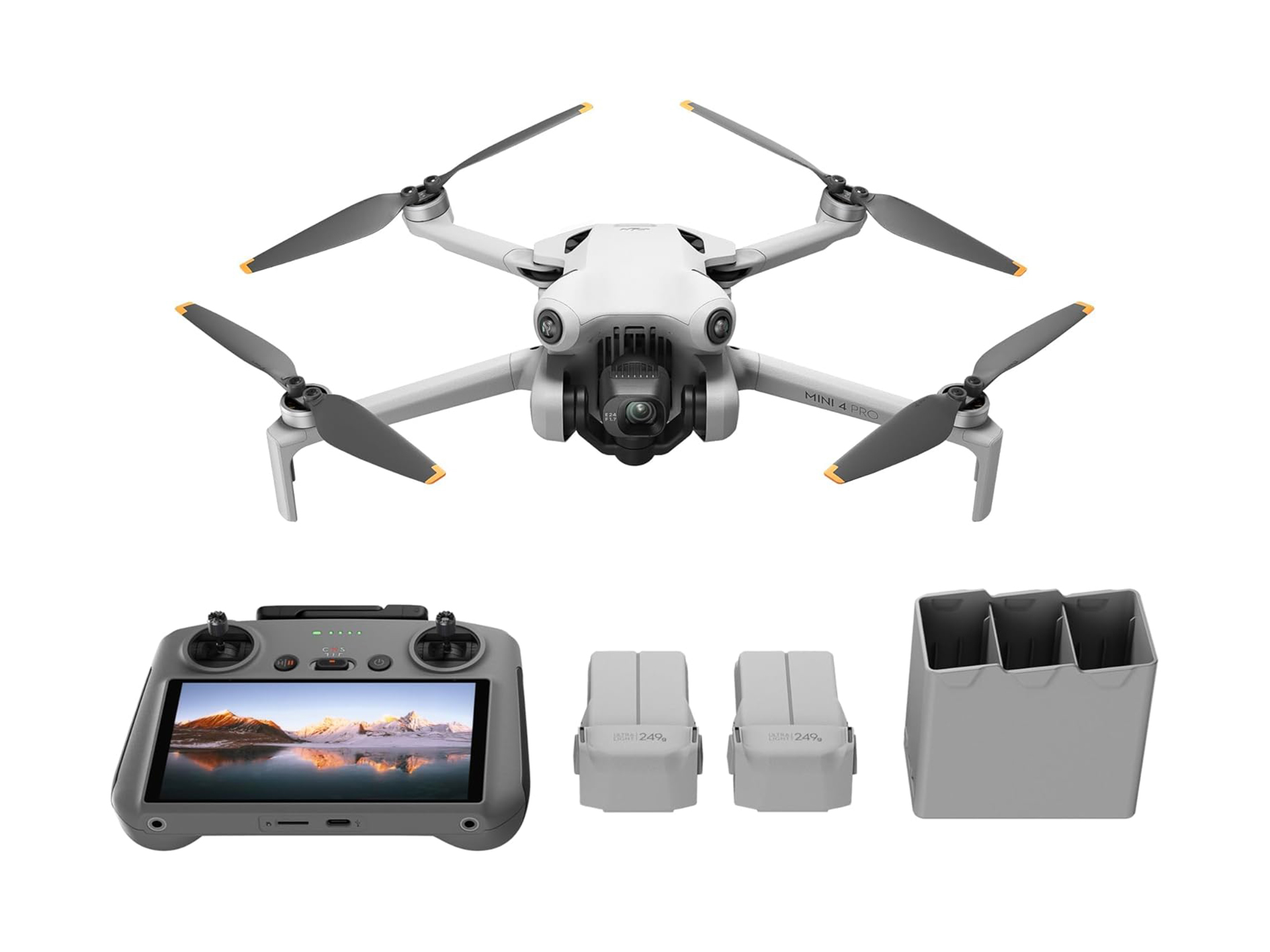 Dji mini 4 pro fly more combo with dji rc 2