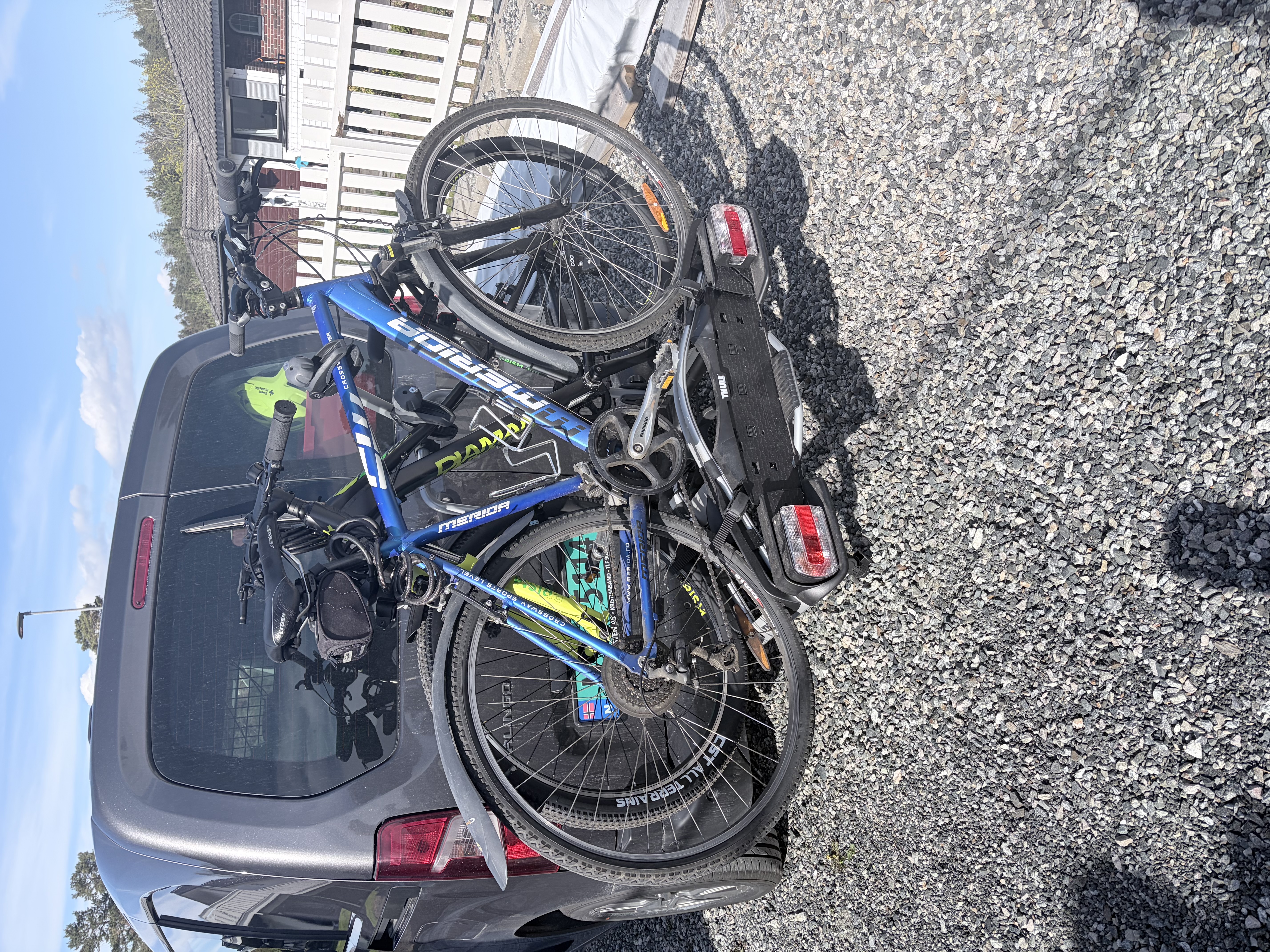 Thule sykkelstativ