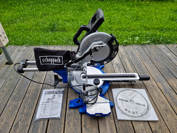 Katkaisu- ja jiirisaha scheppach hm216