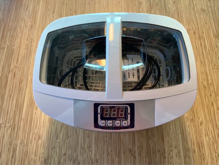 Ultralydvasker 2l for smykker, bestikk o.l.