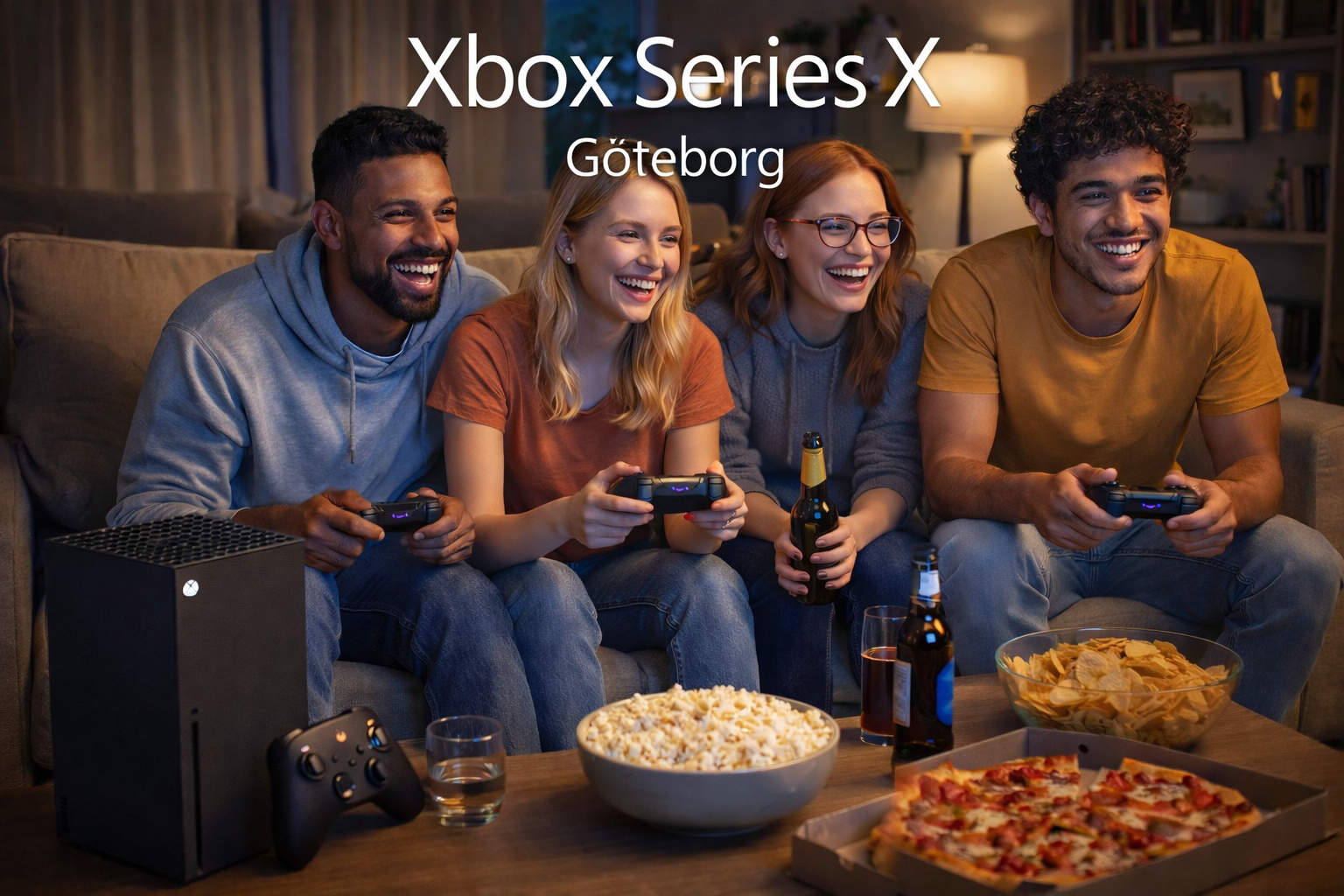 Xbox series x + två handkontroller 