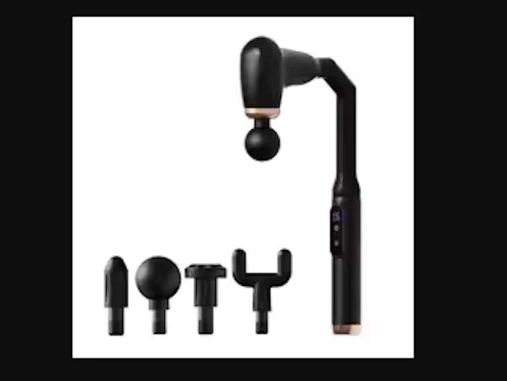 Hyra massagepistol med extra långt skaft – nå ryggen själv