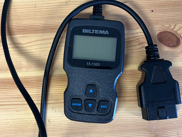 Felkodsläsare / diagnistikverktyg vag